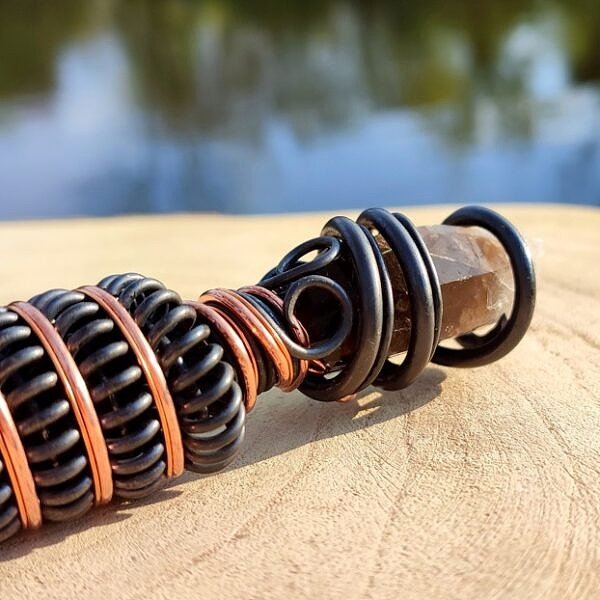 Pulsation Pens - Smoky Quartz Wand